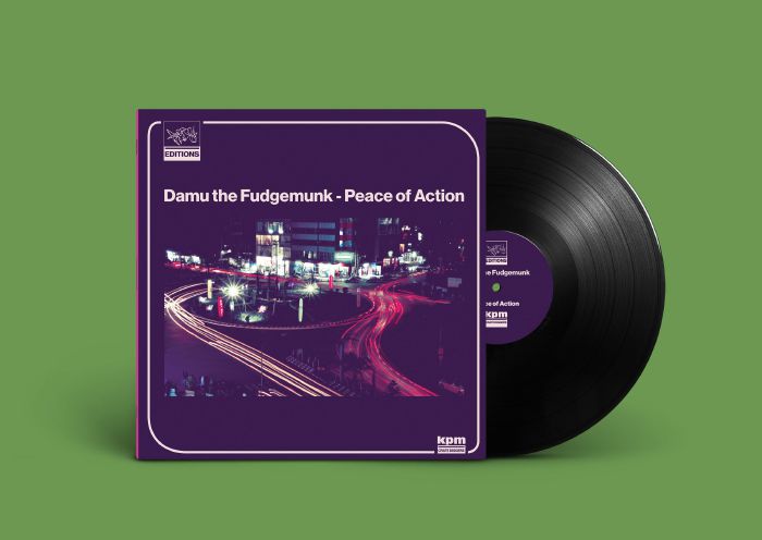 Damu The Fudgemunk – Peace Of Action vinyl cover