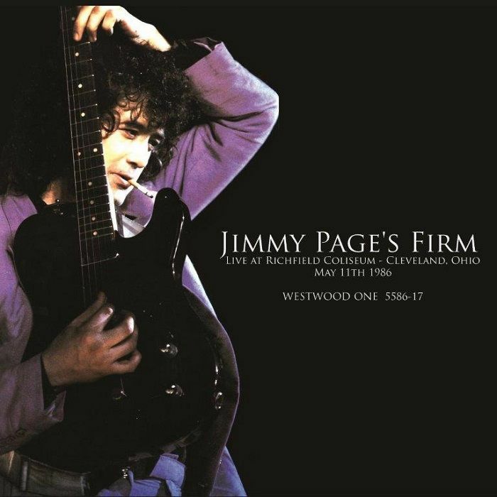 Jimmy Pages Firm Live At Richfield Coliseum Cleveland Ohio May 11th 1986