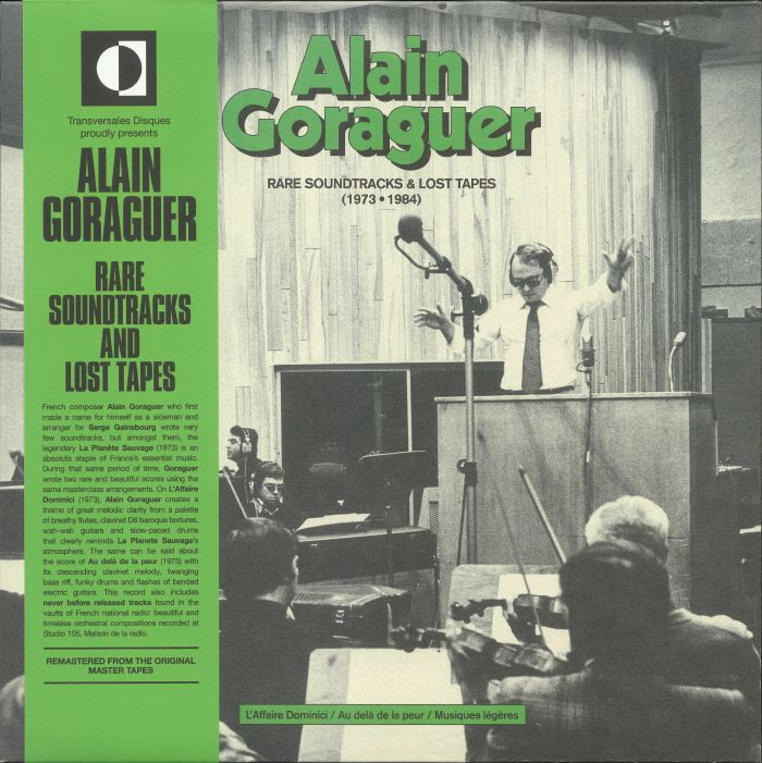 Alain Goraguer Rare Soundtracks and Lost Tapes
