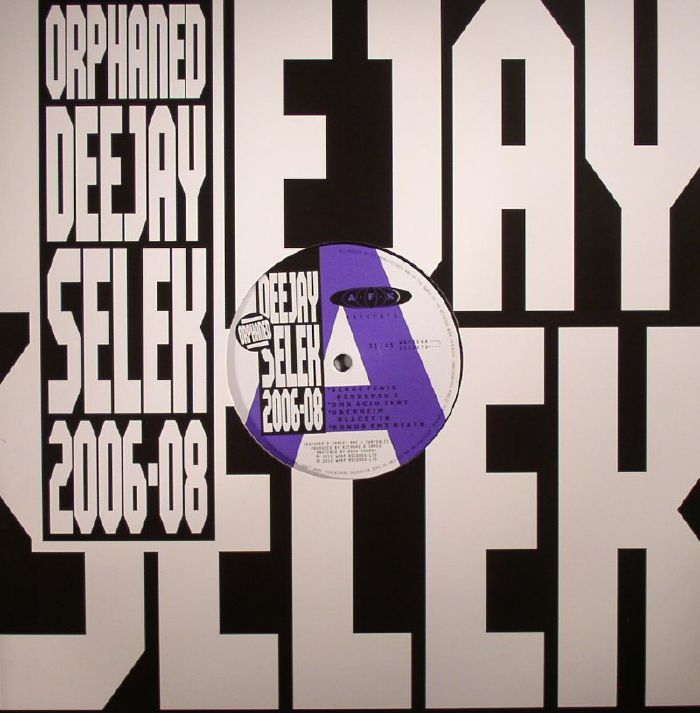 Afx – Orphaned Deejay Selek 2006 2008 vinyl cover