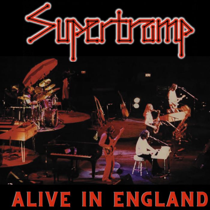 Supertramp – Alive In England vinyl cover