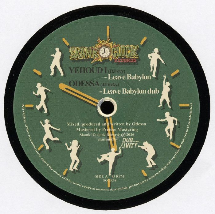 Yehoud I | Odessa – Leave Babylon vinyl cover