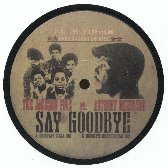 The Jackson Five | Anthony Nicholson – Say Goodbye vinyl cover