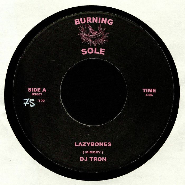 DJ Tron – Lazybones vinyl cover
