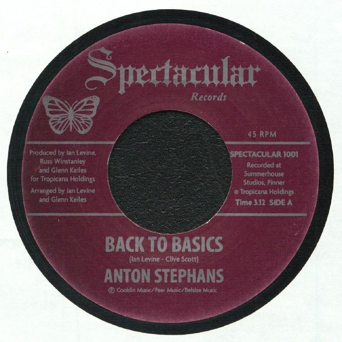 Anton Stephans – Back To Basics vinyl cover