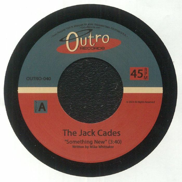 The Jack Cades – Something New vinyl cover