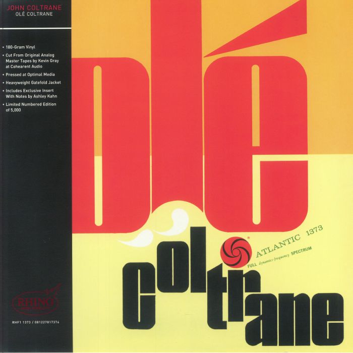John Coltrane – Ole Coltrane vinyl cover