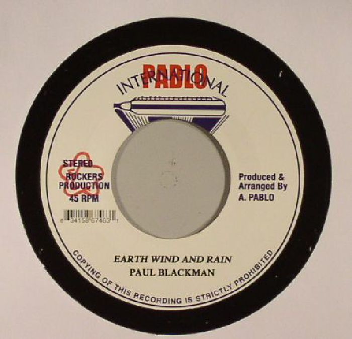 Paul Blackman Earth Wind and Rain