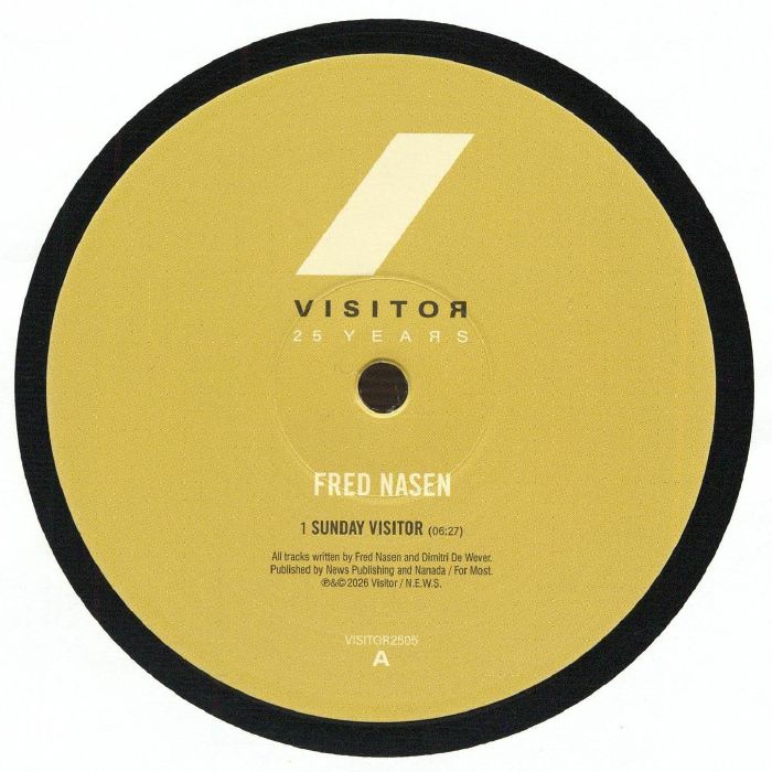 Fred Nasen – 25 Years Visitor Part 5 vinyl cover