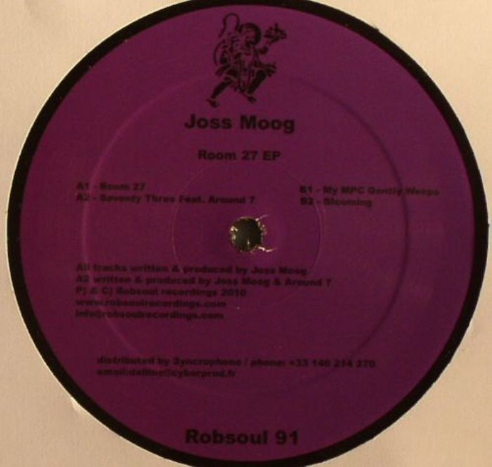 Joss Moog Room 27 EP