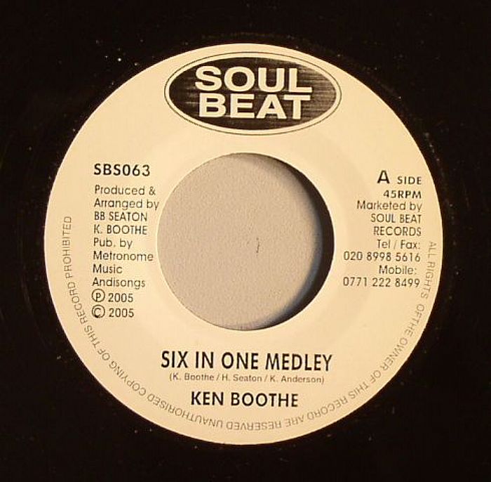Ken Boothe Six In One Medley