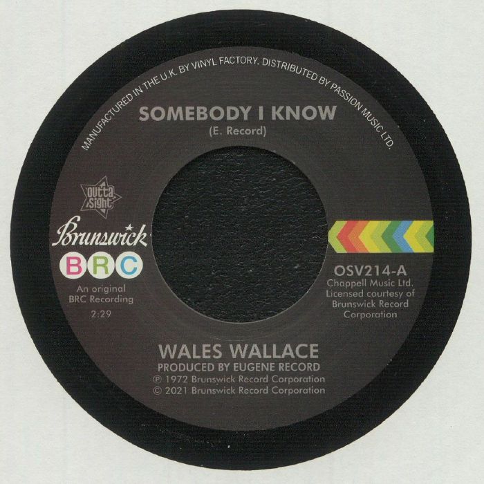 Wales Wallace | Walter Jackson Somebody I Know
