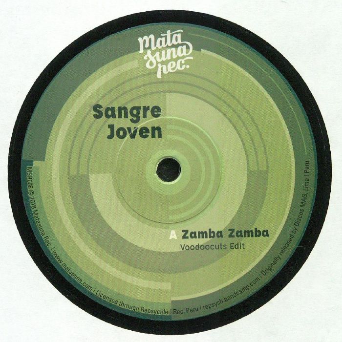 Sangre Joven – Zamba Zamba vinyl cover