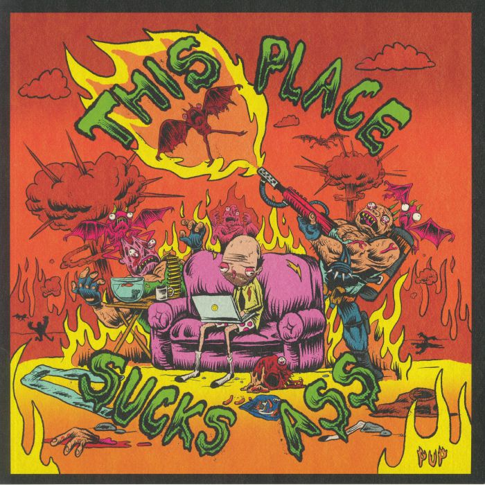 Pup – This Place Sucks Ass vinyl cover