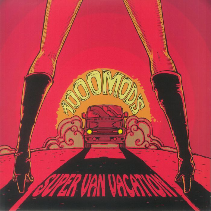 1000mods – Super Van Vacation vinyl cover