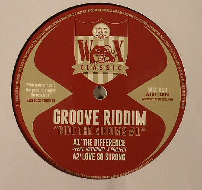 Groove Riddim Ride The Riddims  1