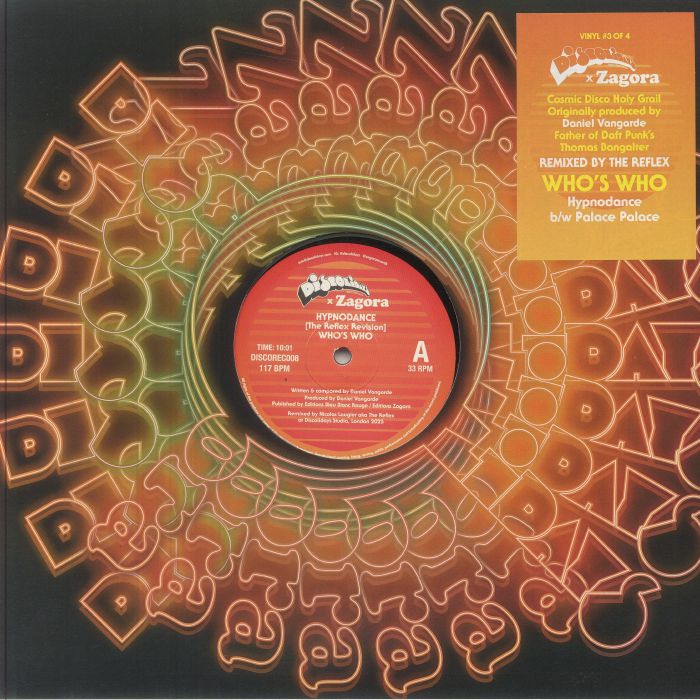 Who's Who | The Reflex – Hypnodance / Palace Palace (The Reflex Revisions) vinyl cover