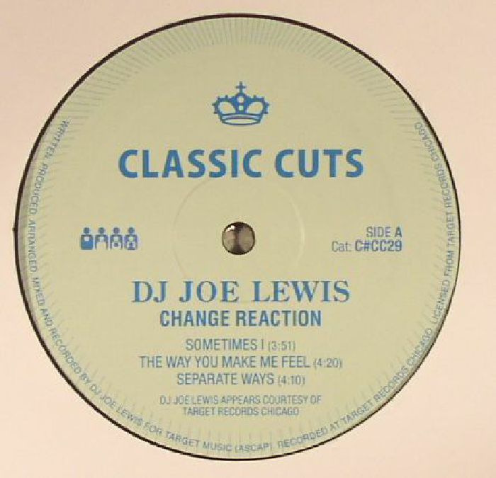 DJ Joe Lewis Change Reaction (reissue)