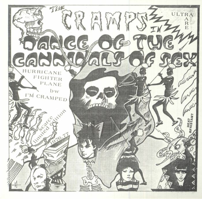 The Cramps – Hurricane Fighter Plane vinyl cover