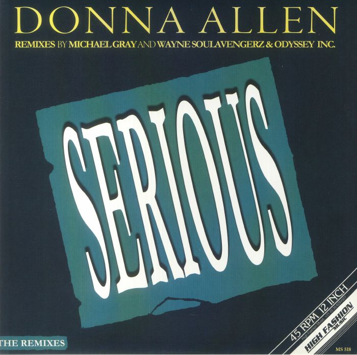 Donna Allen Serious: The Remixes