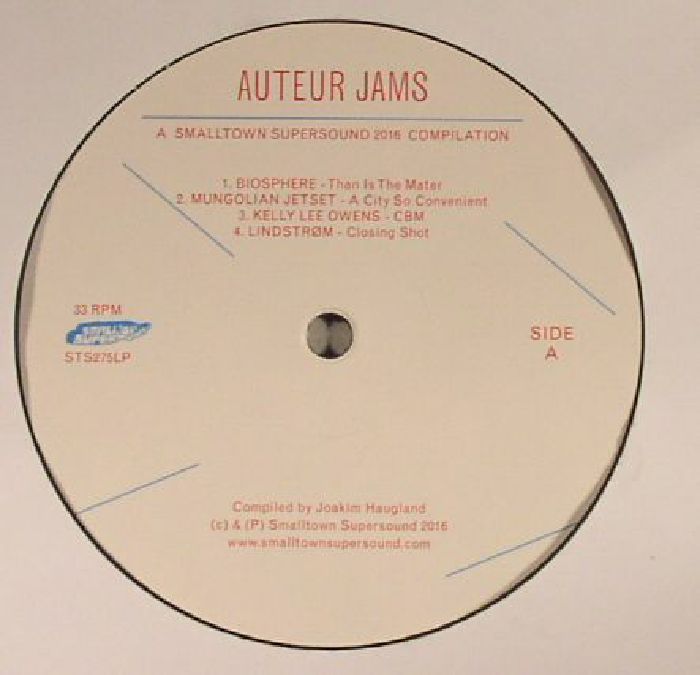 Various Artists Auteur Jams: A Smalltown Supersound 2016 Compilation