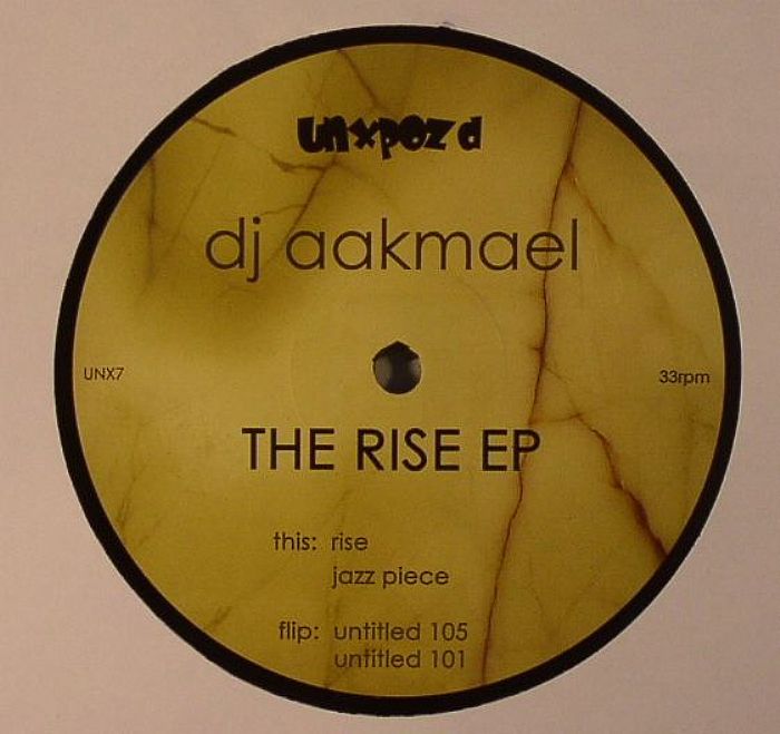 DJ Aakmael – The Rise EP vinyl cover