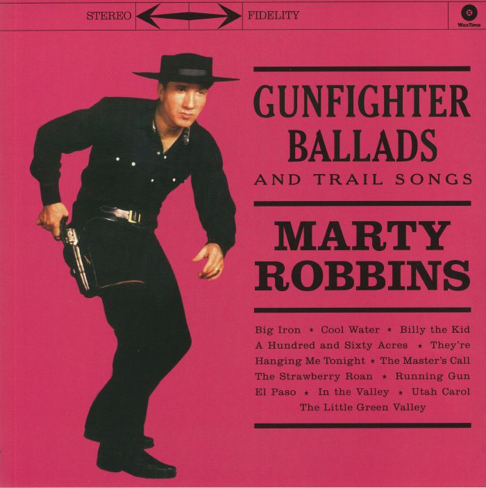 Marty Robbins – Gunfighter Ballads and Trail Songs vinyl cover