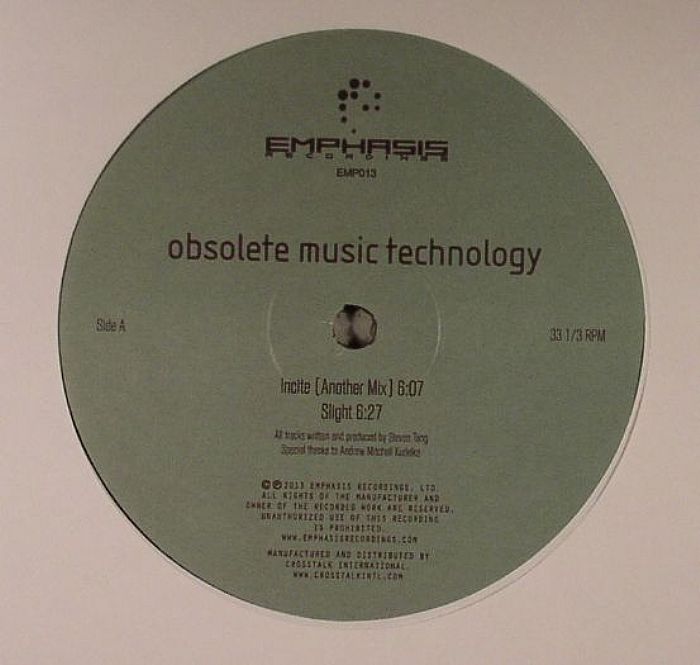 Obsolete Music Technology Incite