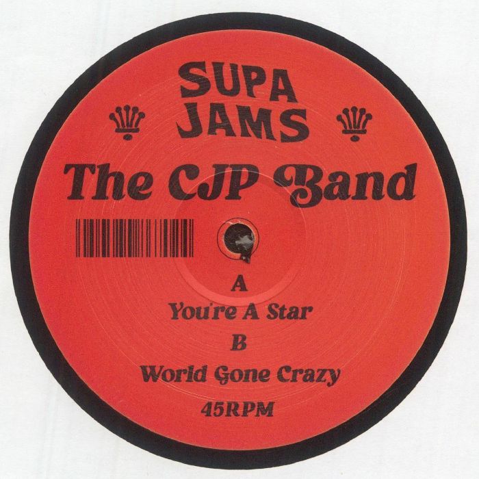 The Cjp Band – You're A Star vinyl cover