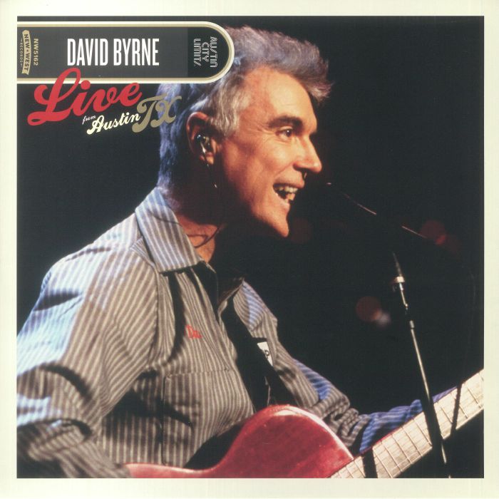 David Byrne – Live From Austin TX vinyl cover