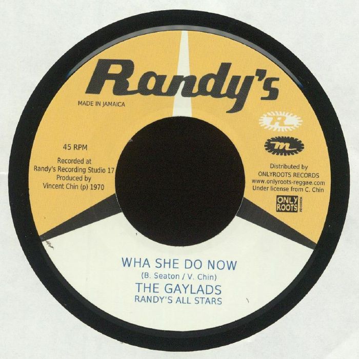 The Gaylads – Wha She Do Now vinyl cover