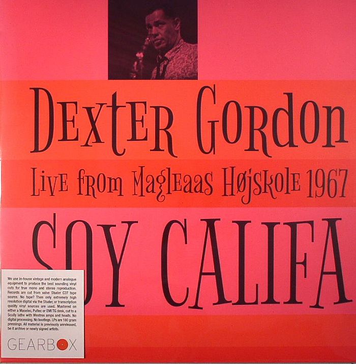 Dexter Gordon Soy Califa: Live From Magleaas Hojskole 1967