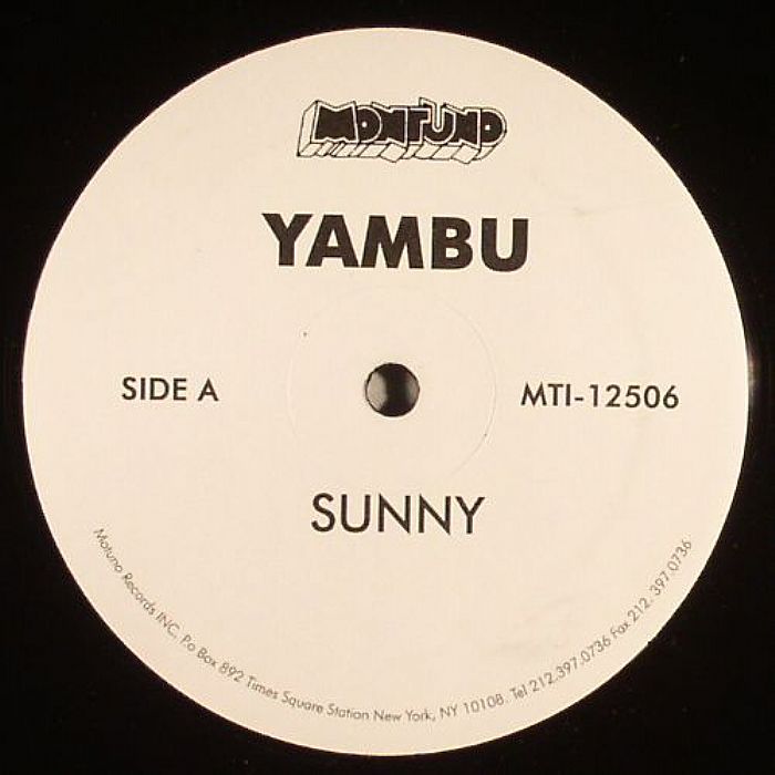 Yambu – Sunny vinyl cover