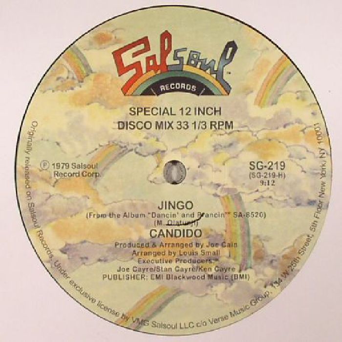 Candido – Jingo vinyl cover