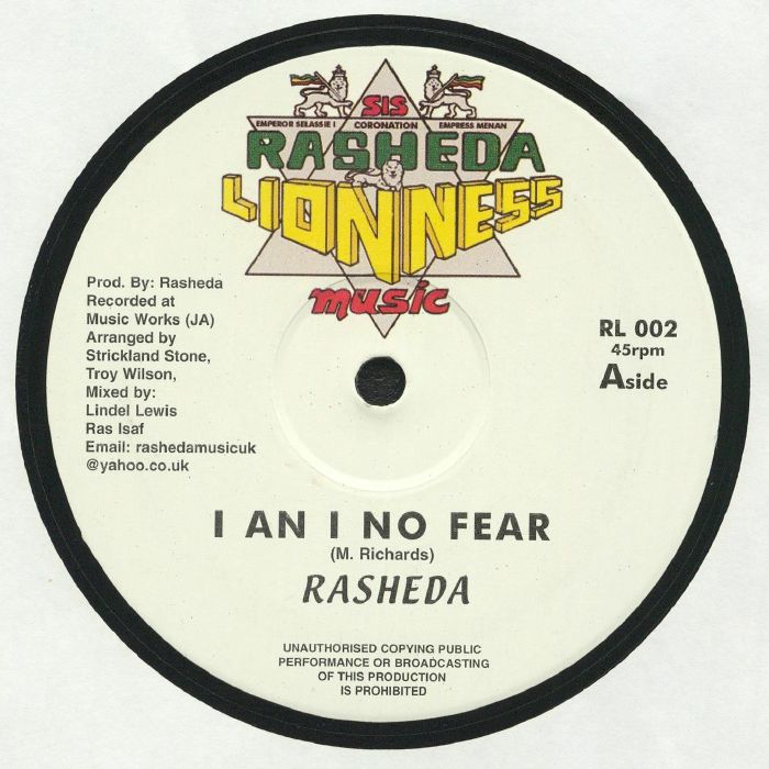 Rasheda Lioness Vinyl