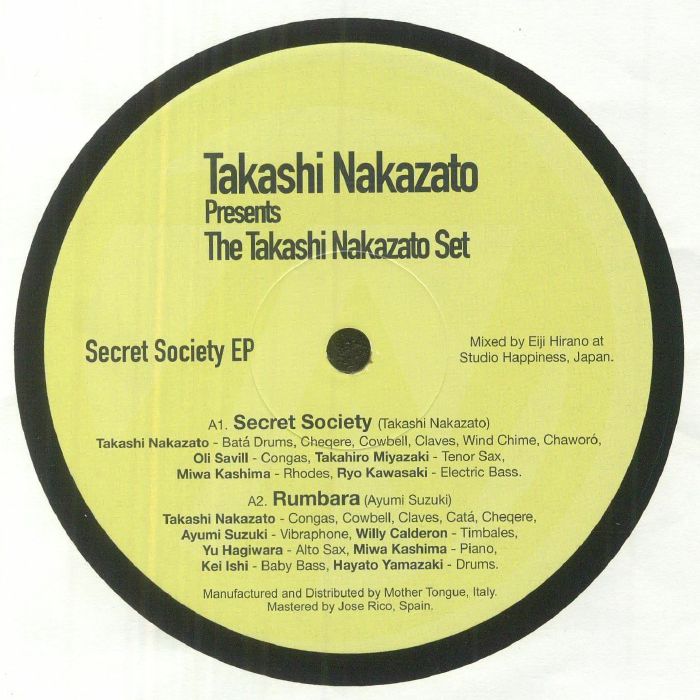 The Takashi Nakazato Set Secret Society EP