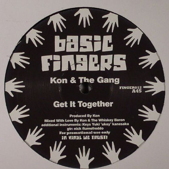 Kon And The Gang – Get It Together vinyl cover