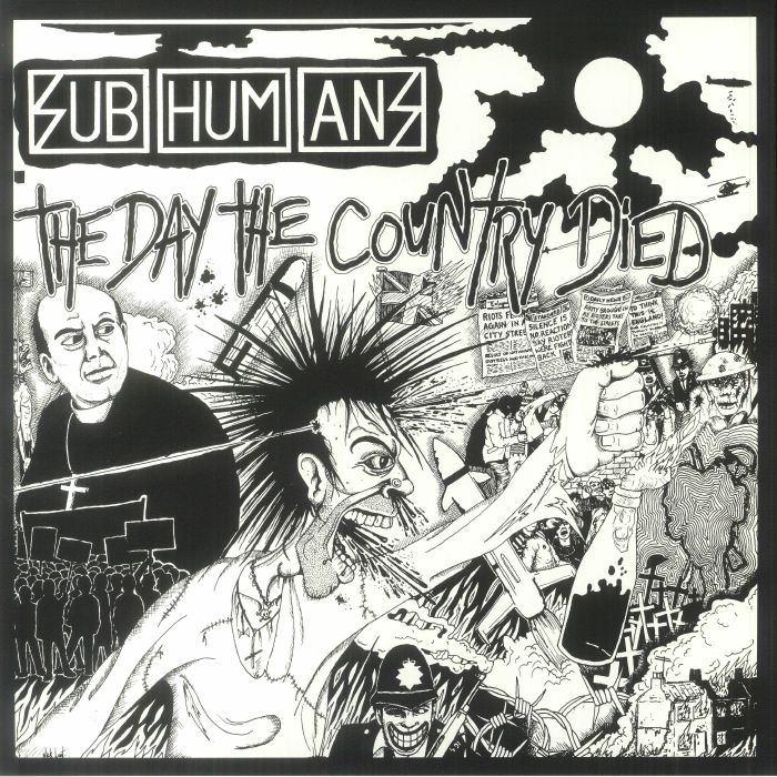 Subhumans – The Day The Country Died vinyl cover