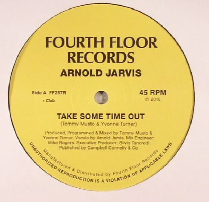 Arnold Jarvis Take Some Time Out (reissue)
