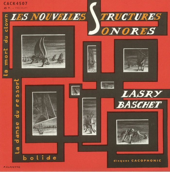 Les Nouvelles Structures Sonores Lasry Baschet La Mort Du Clown (reissue)