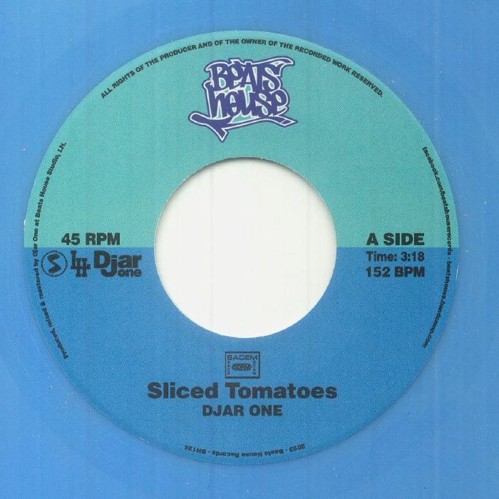 Djar One – Sliced Tomatoes vinyl cover