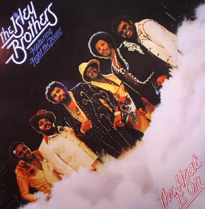 The Isley Brothers – The Heat Is On (reissue) vinyl cover