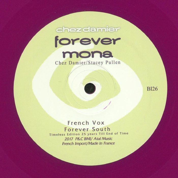 Chez Damier | Stacey Pullen – Forever Mona vinyl cover