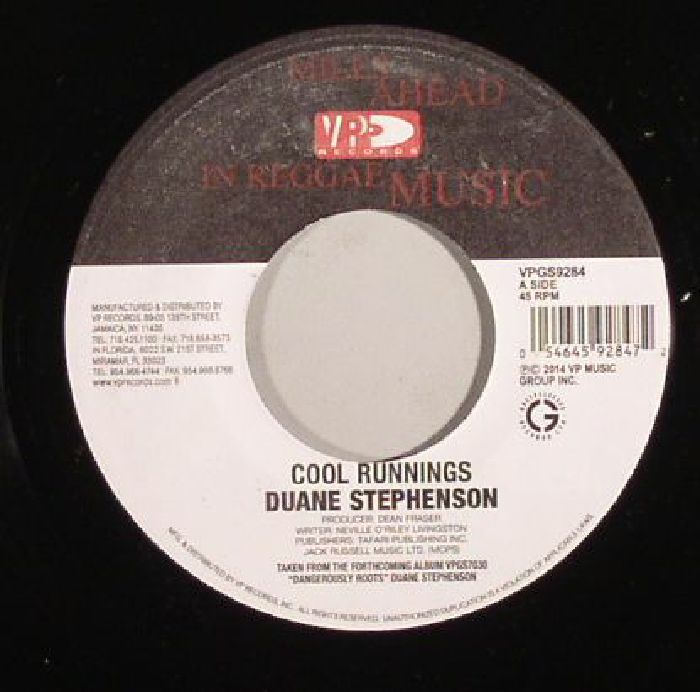 Duane Stephenson Cool Runnings