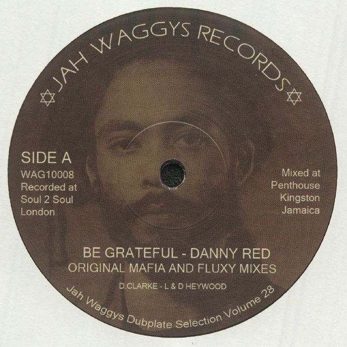Danny Red – Be Grateful vinyl cover