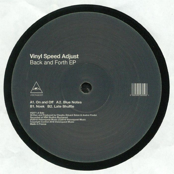 Vinyl Speed Adjust Back and Forth EP