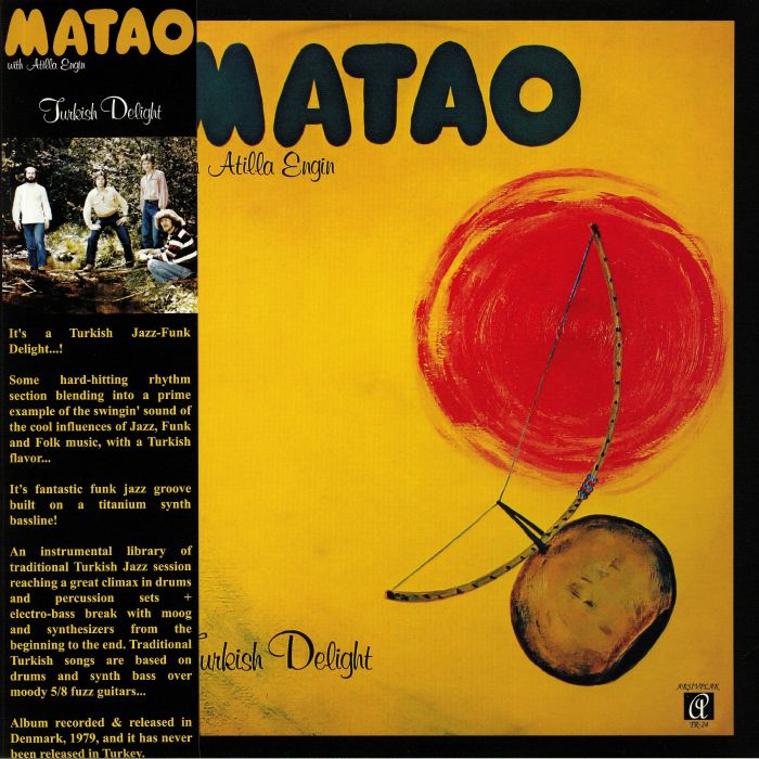 Matao | Atilla Engin – Turkish Delight vinyl cover