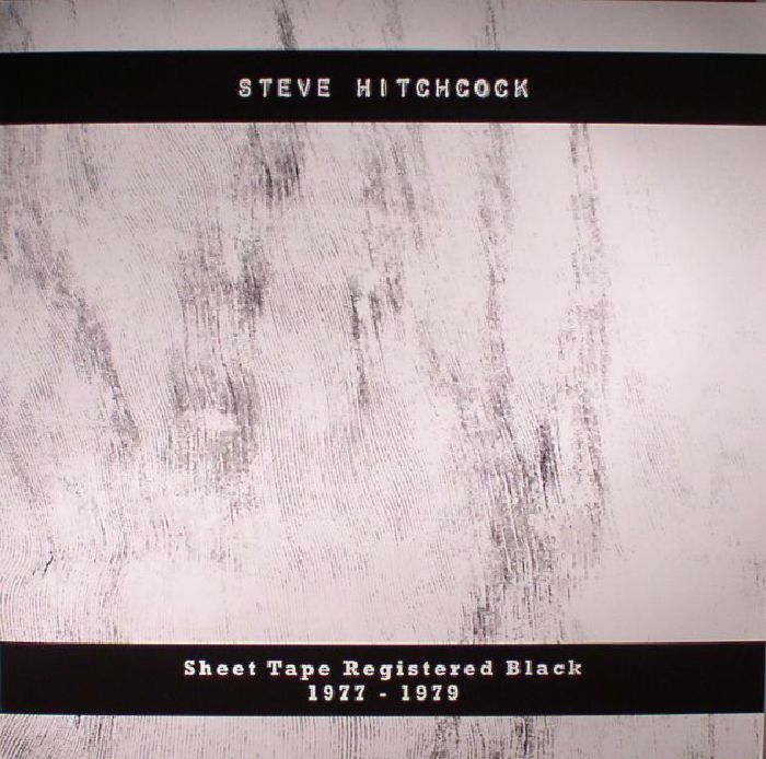 Steve Hitchcock Sheet Tape Registered Black 1977 1979