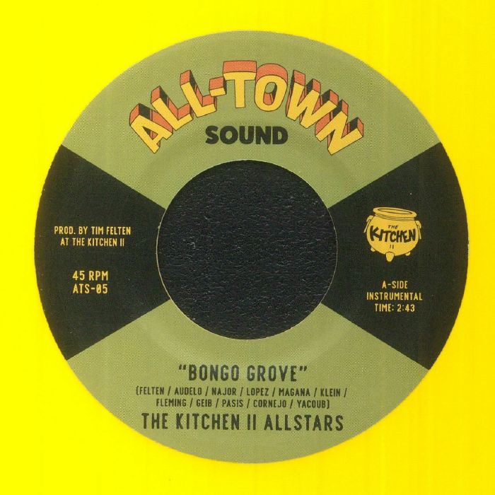 The Kitchen Ii Allstars – Bongo Grove vinyl cover