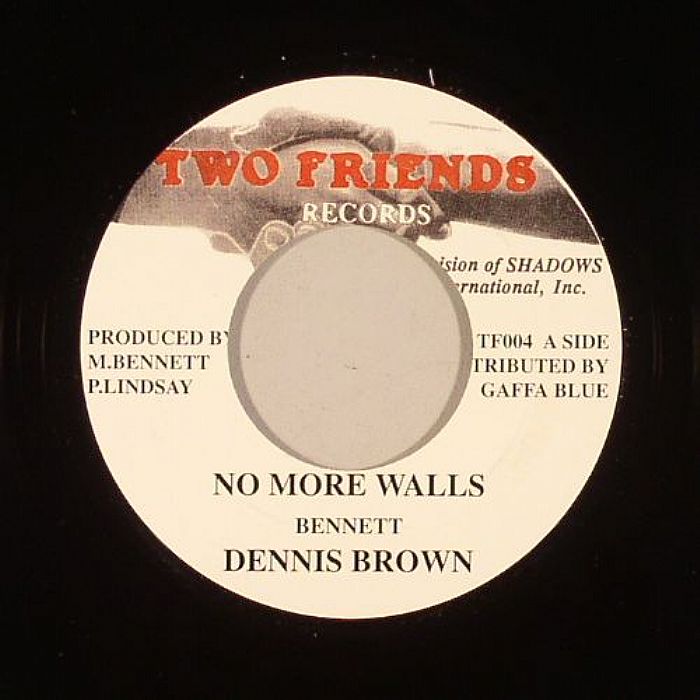 Dennis Brown – No More Walls (Dennis Brown No More Walls Riddim) vinyl cover